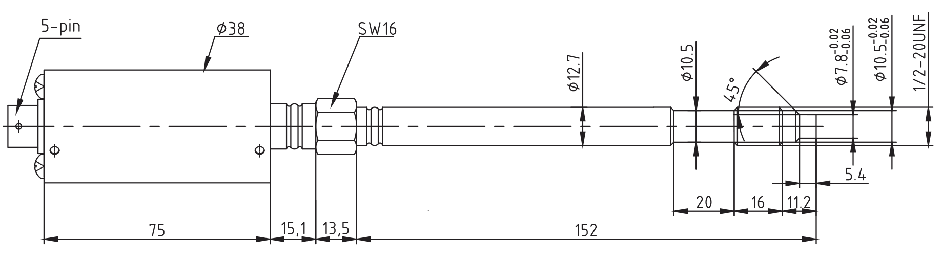 PTL111尺寸圖 PTL111尺寸圖
