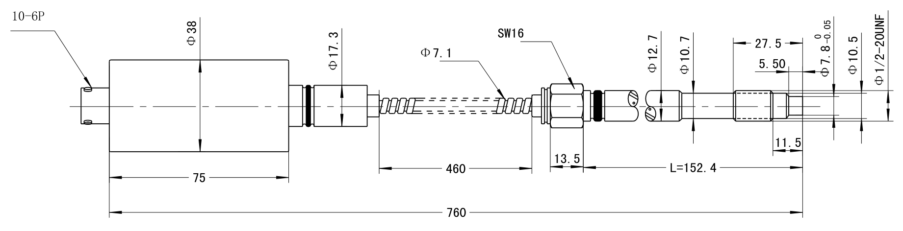 PTL124B尺寸圖 PTL124B尺寸圖