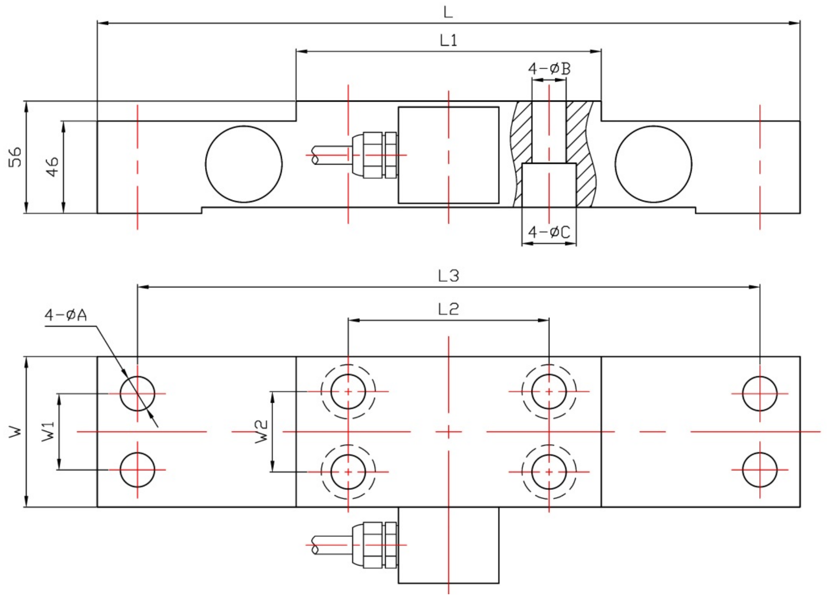 LCZ-113A尺寸圖 LCZ-113A尺寸圖