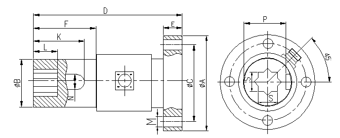 NJL-203尺寸圖 NJL-203尺寸圖
