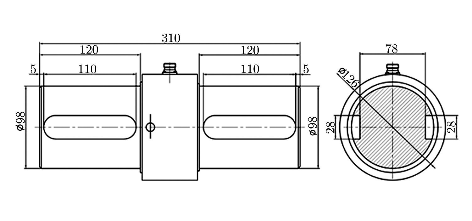 NJL-202D尺寸圖 NJL-202D尺寸圖