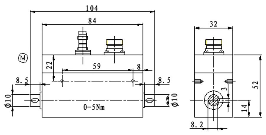 NJL-108尺寸圖 NJL-108尺寸圖