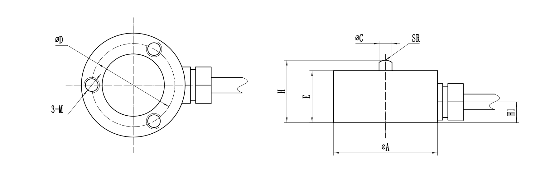 LCZ-105D尺寸圖 LCZ-105D尺寸圖